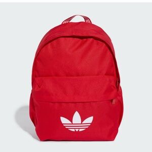 NWT Adidas Originals ADICOLOR CLASSIC BACKPACK in Scarlett Red/White
